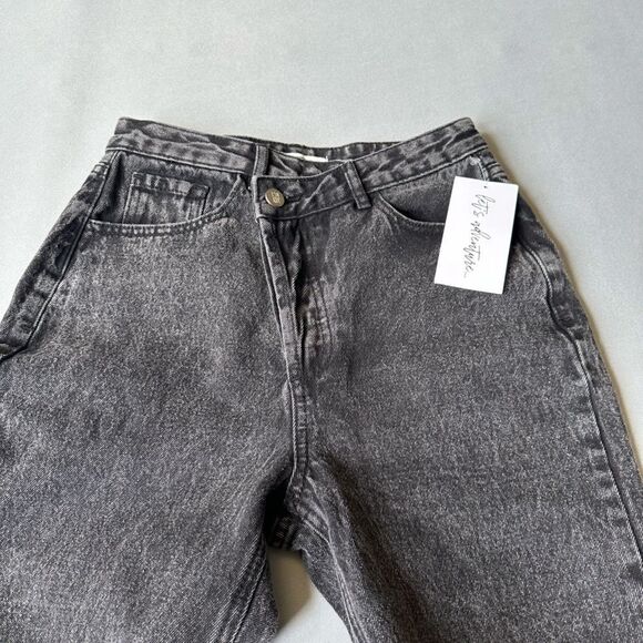 5 for $40 NWT Lets Adventure Denim Jeans Pants Women Size 25 Black - Picture 7 of 11